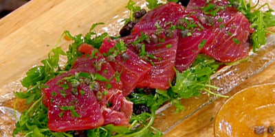 Carpaccio di tonno