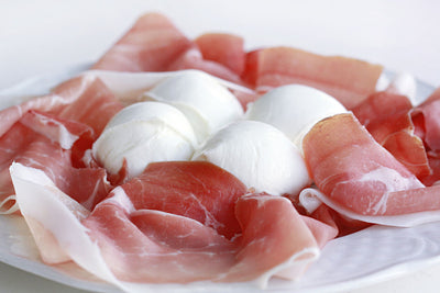 Prosciutto crudo e mozzarella