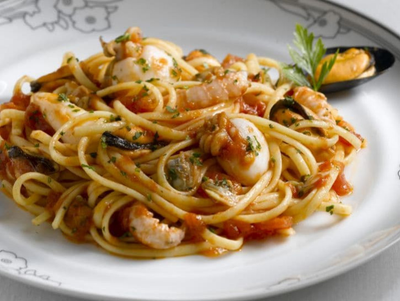 Spaghetti ai frutti di mare (min 2 pers)